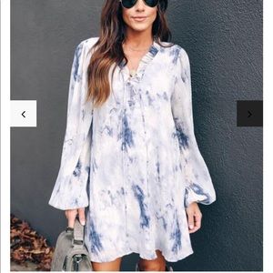 NWT Johanna tie dye tunic dress